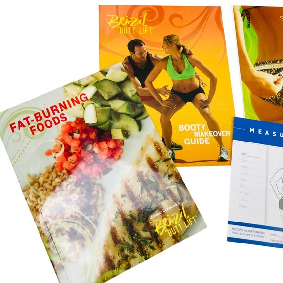 Leandro Carvalho's Brazil Butt Lift DVD Box Set Beachbody Workout 3 DVD's - Picture 3 of 5